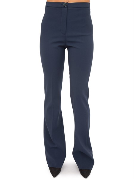 pantalone casual donna patrizia pepe petrolio