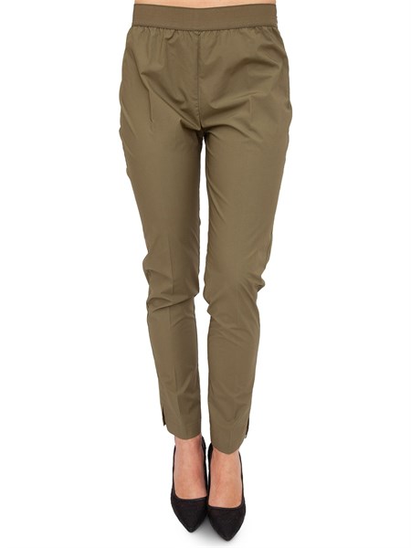 pantalone casual donna twin set verde 231tt204a