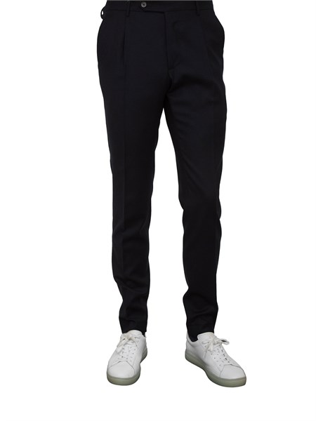 pantalone casual uomo berwich blu morello1prd5470