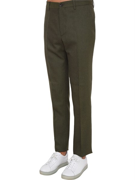 pantalone casual uomo etro verde 1w715111