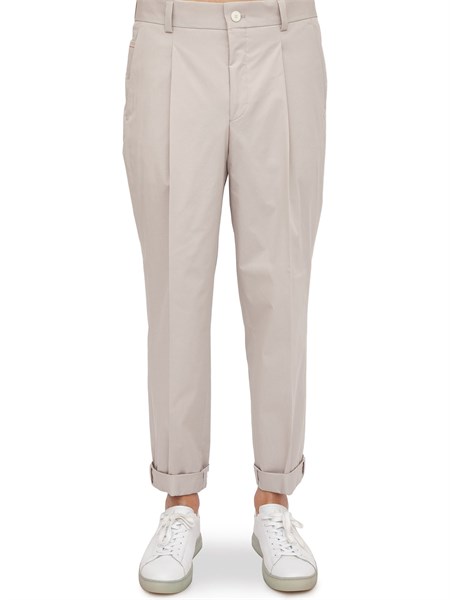 pantalone casual uomo hugo boss avorio gelos232x50487783