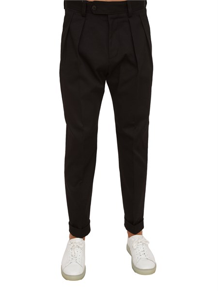 pantalone casual uomo hugo boss nero hperin2pleats23350497228