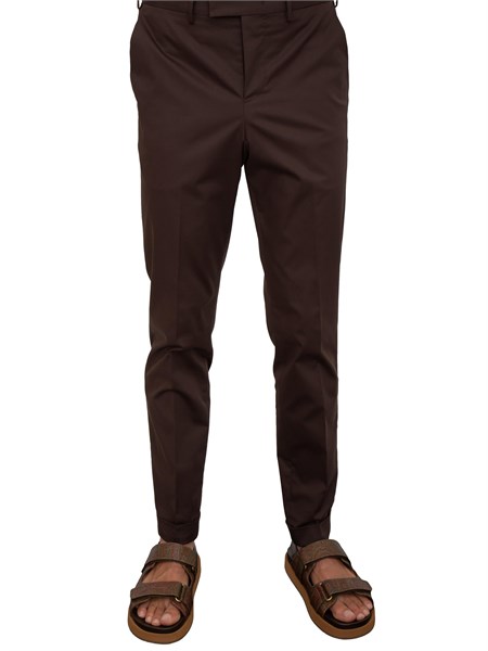 pantalone casual uomo pt torino marrone asmaz00cl1sd59