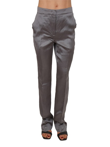 pantalone emmaereo emme marella in raso grigio emmaereo
