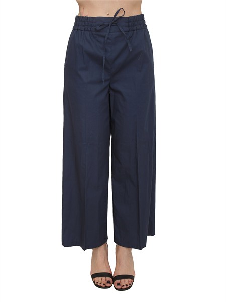 pantalone emmcalao emme marella in cotone blu emmcalao
