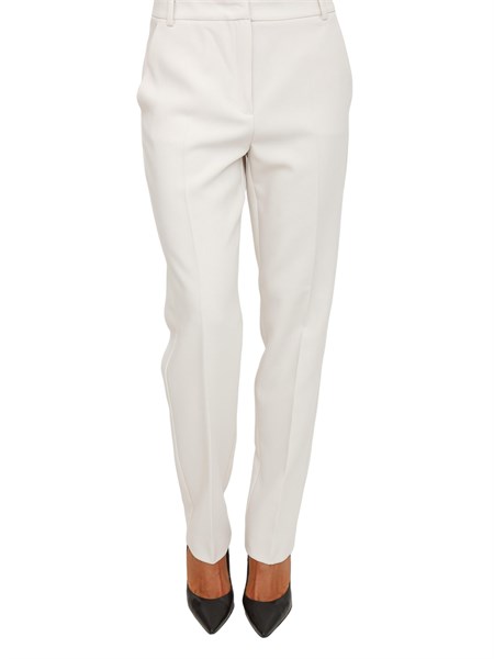 pantalone eresia emme marella in misto viscosa bianco eresia