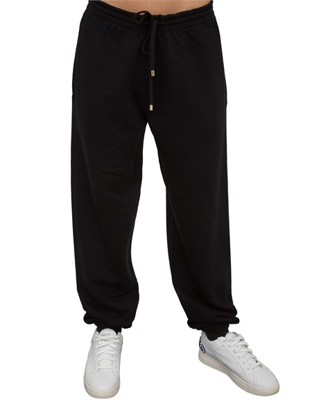 pantalone tuta donna patrizia pepe nero 8p0575j174k103