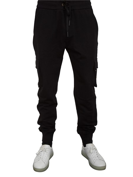 pantalone tuta uomo moose knuckles nero m33mr777g