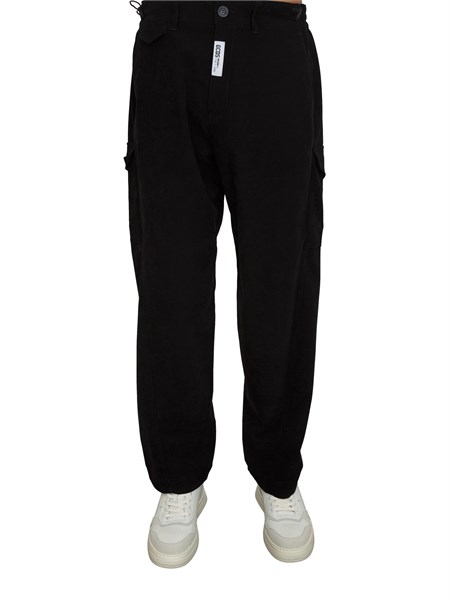pantaloni cargo uomo gcds neri b2cm2909tq3