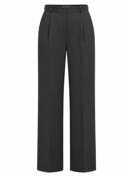 pantaloni grigi eugen kokka in misto viscosa eugenpf9648