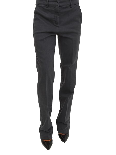 pantaloni marella taglio dritto in bull stretch grigio rovo