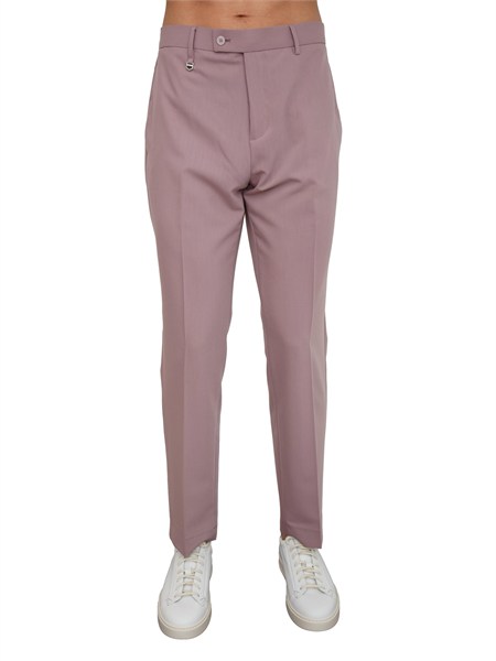 pantaloni uomo cora in misto viscosa rosa mmts00066fa600255