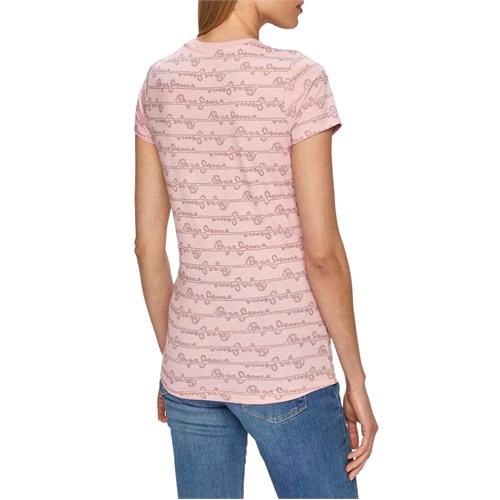 PEPE JEANS PEPE JEANS Cecile Pl504831 325PINK in T-shirt