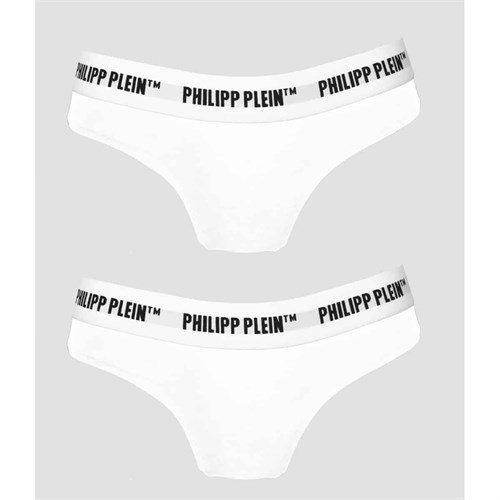 PHILIPP PLEIN PHILIPP PLEIN Dupm0101 Bi-Pack White in Intimo