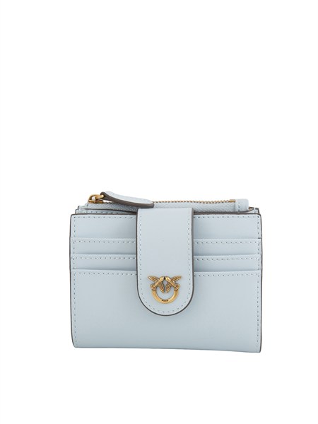 piccolo portafoglio pinko in pelle azzurra 103610a0f1