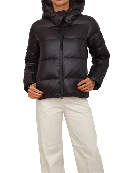 piumino peuterey donna in nylon idrorepellente nero ped5395kenidlks