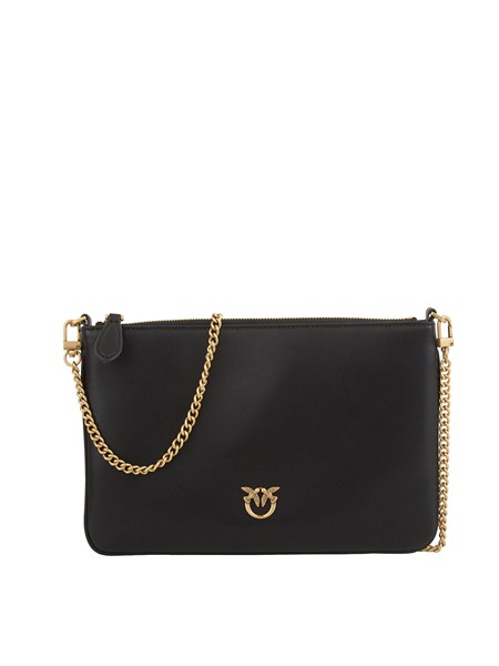 pochette piatta pinko in pelle nera 100455a0f1