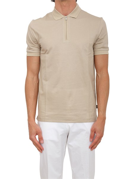 polo boss uomo in cotone mercerizzato beige h paras7050554614