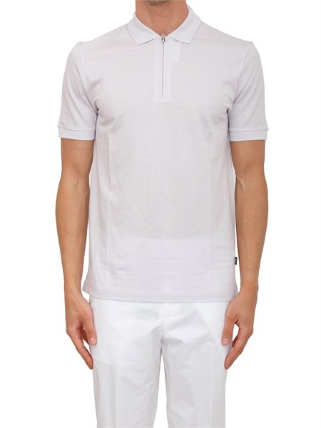 polo boss uomo in cotone mercerizzato lilla h paras7050554614