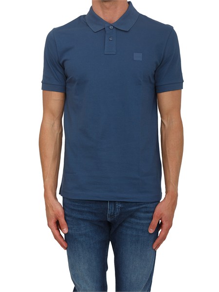 polo passenger boss uomo in cotone blu passenger50507803
