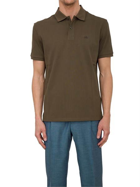 polo uomo cp company verde 18cmpl097a005263w