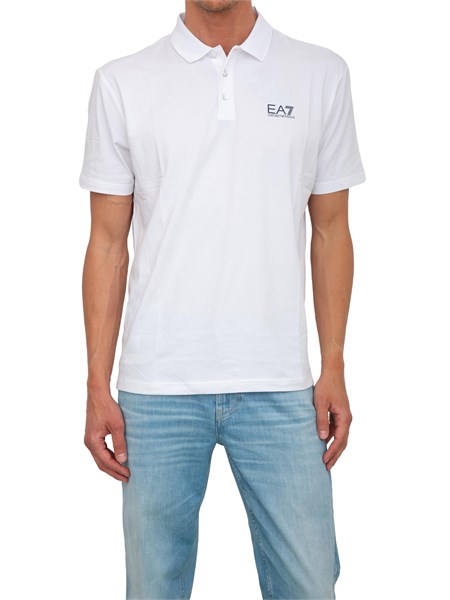 polo uomo ea7 emporio armani bianco 7m000181af10373