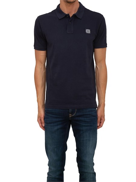 polo uomo guess jeans blu m2yp24kc9t1