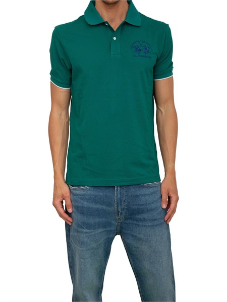 polo uomo la martina verde map001pk001
