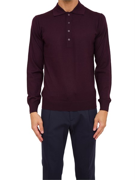 polo uomo paolo pecora bordeaux a010f001