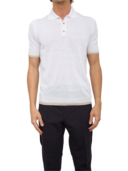 polo uomo peserico bianco r59355f129056q