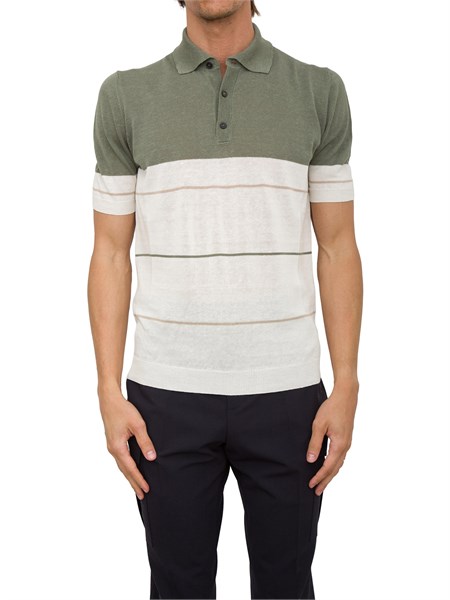 polo uomo peserico verde r59357f129056q