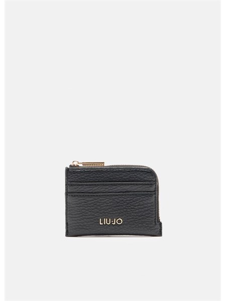porta carte liu jo in ecopelle nera af5173e0027