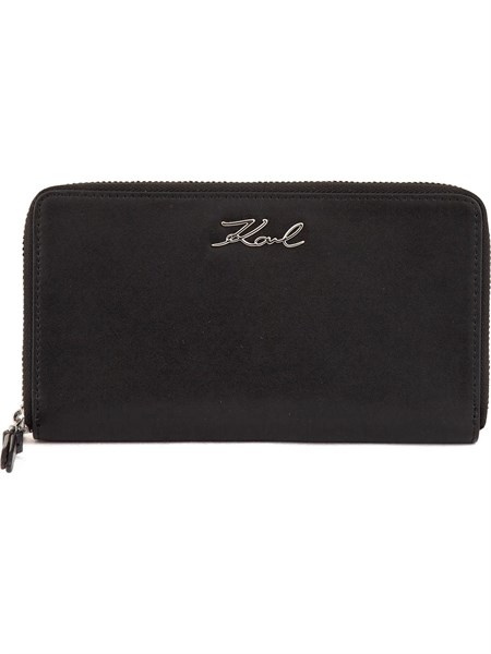 portafogli donna klagerfeld nero 205w3200
