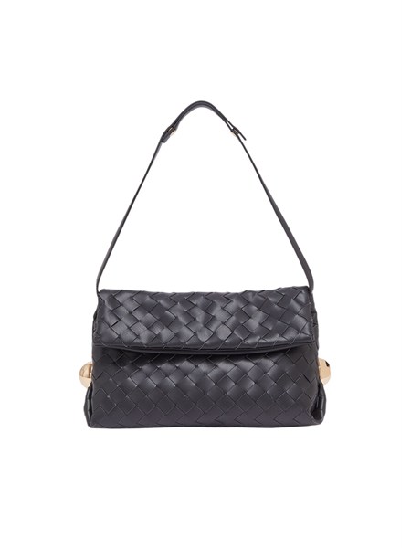 riccy bag liu jo in ecopelle intrecciata nera aa6097es027