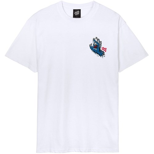 SANTA CRUZ SANTA CRUZ Sca-Tee-10803 Tee Wht Melt Bianco Uomo in T-shirt