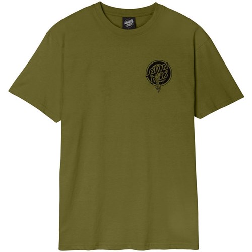 SANTA CRUZ SANTA CRUZ Sca-Tee-10875 Tee Sea Rosk Verde Uomo in T-shirt