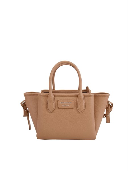 shopper piccola emporio armani in ecopelle palmellata rosa nude ew002328af17799