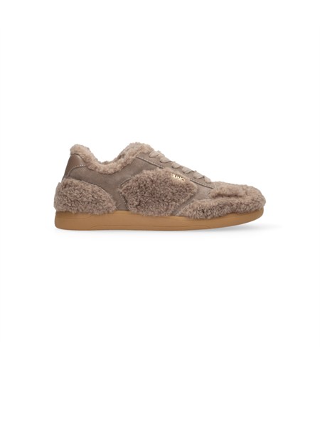 sneakers connor liu jo donna in tessuto teddy tortora connor01bf6045tx577