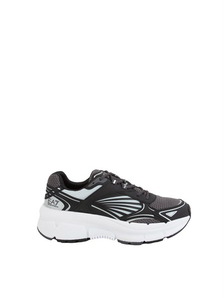 sneakers lifestyle uomo emporio armani nere e bianche x8x236xk424