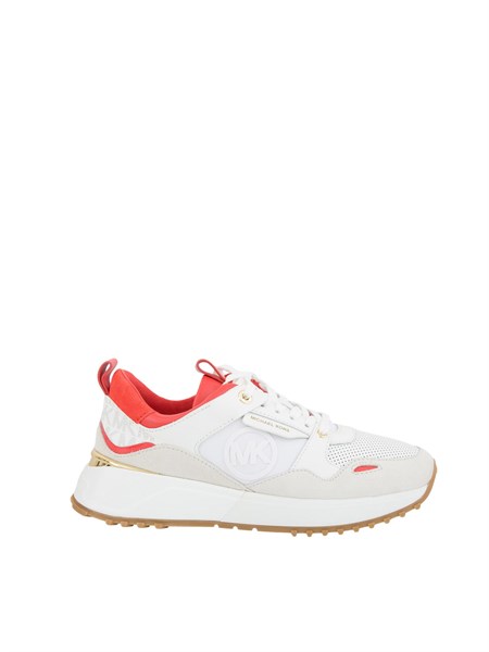 sneakers pelle donna michael michael kors bianco 43r5thfs1d