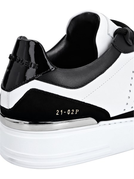 sneakers pelle uomo philipp plein bianco msc3223ple010n
