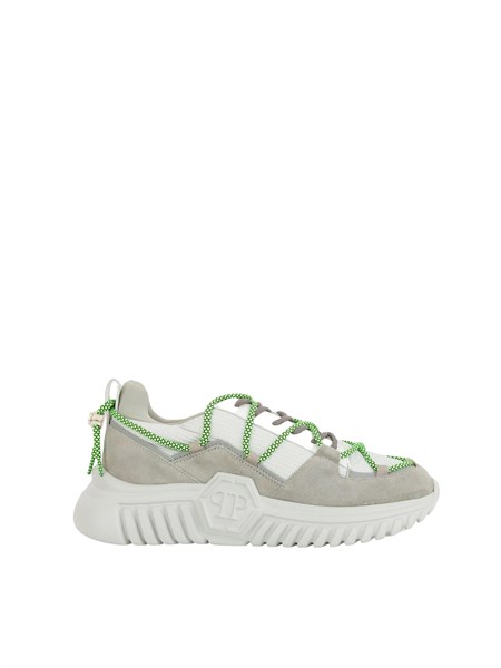 sneakers pelle uomo philipp plein grigio msc3863pte003n