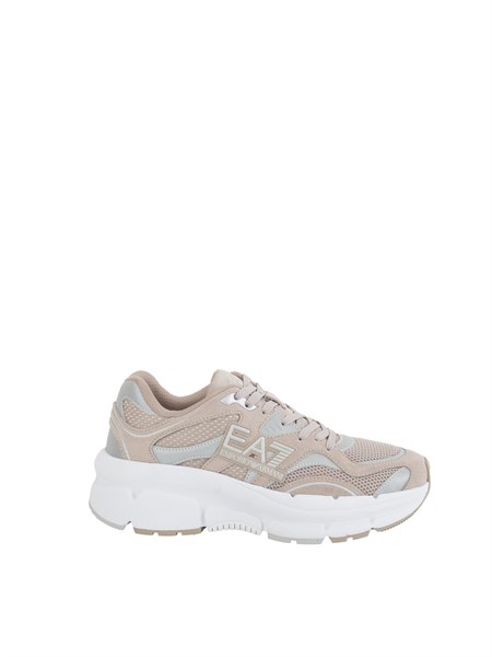 sneakers poliestere uomo ea7 emporio armani beige x8x237xk425