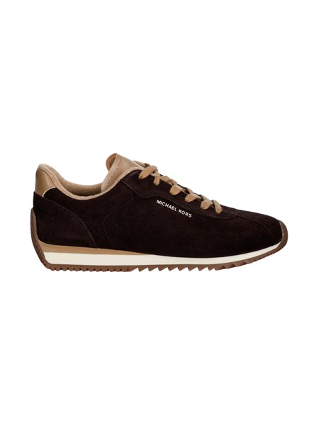 sneakers rhodes trainer michael michael kors donna in camoscio marrone 43f5rhfs1s