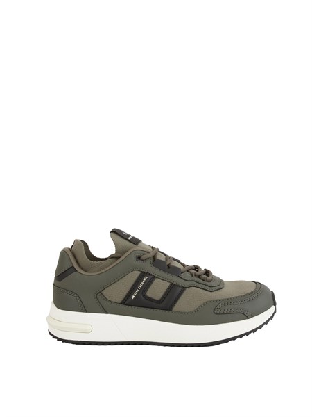 sneakers uomo armani exchange in tessuto tecnico verde xm001682af17359