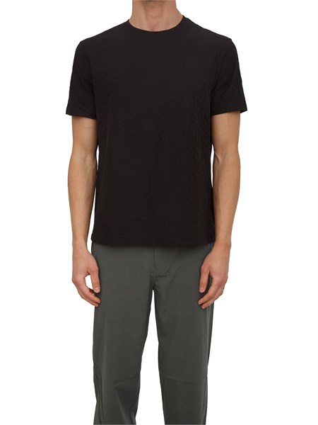 t shirt armani exchange uomo in cotone nero xm002821af10337