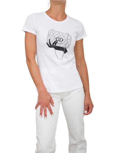 t shirt donna liu jo bianco wa4034js923