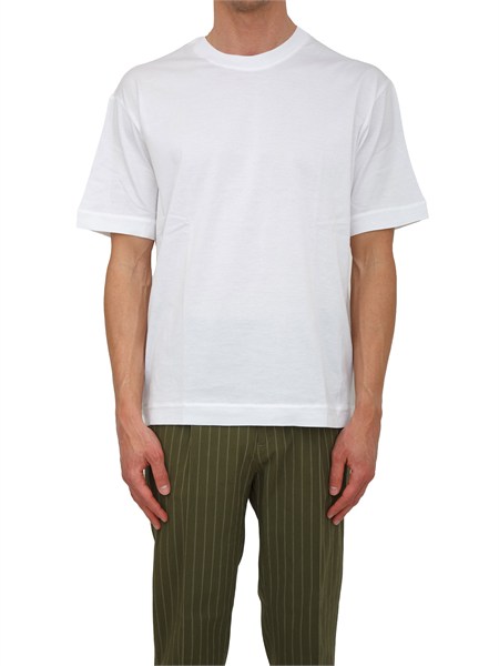 t shirt paolo pecora in cotone bianco f0134054