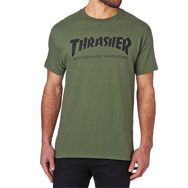 THRASHER THRASHER 311027 Tee Army Skate Mag