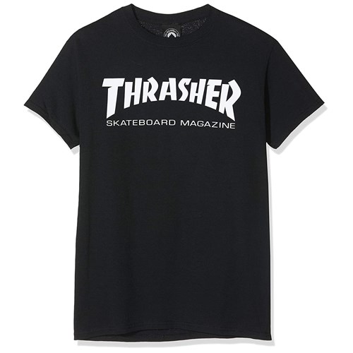 THRASHER THRASHER 311027 Tee Blk Skate Mag in T-shirt